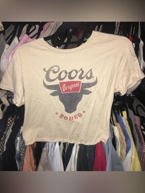 Coors Light Cropped Tee